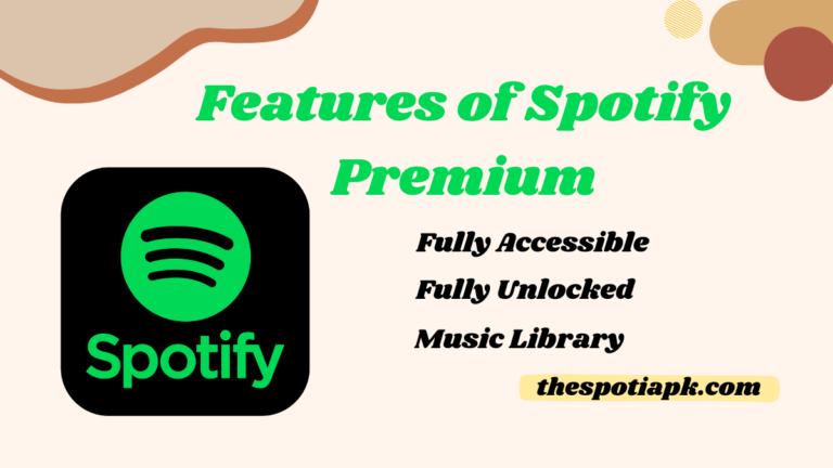 features of spotify premium
